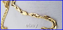 9ct Gold Celtic link 6mm 20 Necklace
