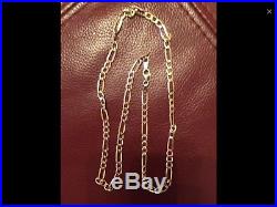 9ct Gold Chain 20inch Long Mothers Day, birthday, gift Raising Money For Cancer