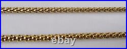 9ct Gold Chain 9ct Yellow Gold Snake Link Chain (15 inches)