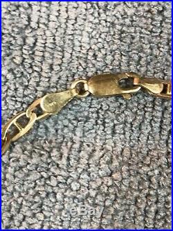 9ct Gold Chain Andelephant Pendant Fully Hallmarked Not Scrap