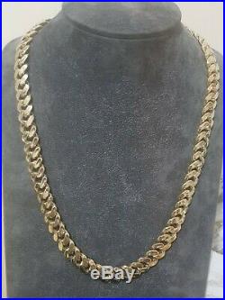 9ct Gold Cuban Chain Necklace 26 273g brand new solid gold