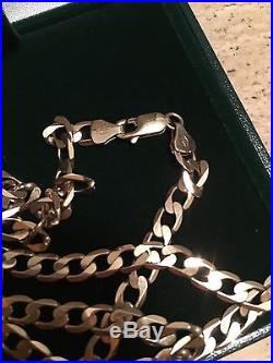 9ct Gold Curb Chain 20 FULLY HALLMARKED 19.7 Grams PERFECT CONDITION N/R