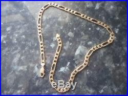 9ct Gold Curb Chain, 20, Inches, 40grm