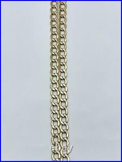 9ct Gold Curb Chain 22 Inches