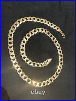 9ct Gold Curb Chain 24 Inch