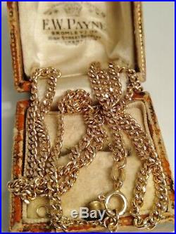 9ct Gold Curb Chain Necklace