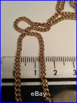 9ct Gold Curb Chain Necklace