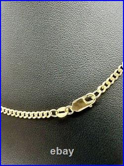 9ct Gold Curb Chain Solid 5.36 Grams 18 Inches