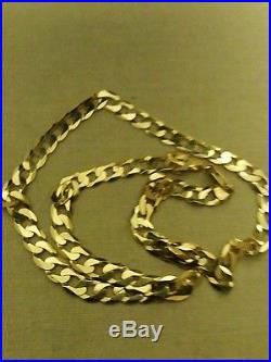 9ct Gold Curb Necklace 24 32gram 6mm RRP£1100