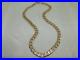 9ct Gold Faceted Edge Curb Link Chain