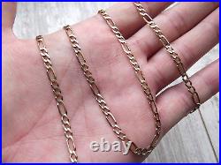 9ct Gold Figaro 20 Chain/Necklace 7.77 Grams