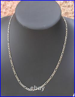 9ct Gold Figaro 20 Chain/Necklace 7.77 Grams