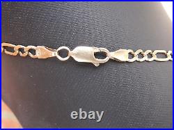 9ct Gold Figaro 20 Chain/Necklace 7.77 Grams