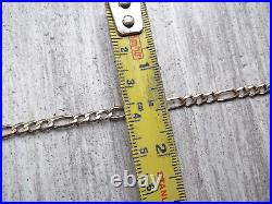 9ct Gold Figaro 20 Chain/Necklace 7.77 Grams