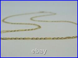 9ct Gold Figaro Link Chain