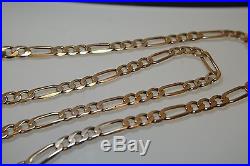 9ct Gold Figaro chain