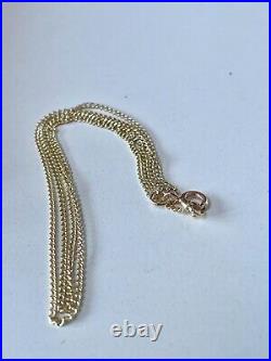 9ct Gold Fully Hallmarked 18 inch Chain