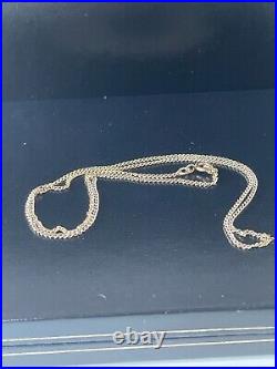 9ct Gold Fully Hallmarked 18 inch Chain