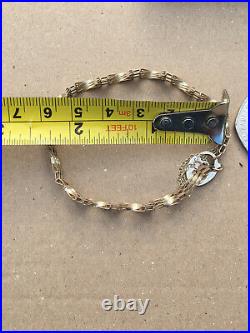 9ct Gold GATE Bracelet not scrap