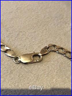 9ct Gold Hallmarked Solid Heavy Curb Chain