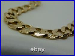 9ct Gold Heavy 24 Curb Link Chain