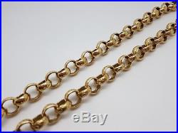 9ct Gold Heavy Belcher Chain 146.5g (49919/1800)