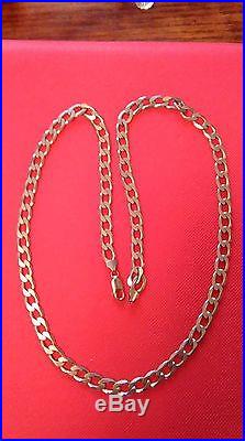 9ct Gold Heavy Curb Link Chain 8.50mm wide 58 grams