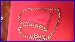9ct Gold Heavy Curb Link Chain 8.50mm wide 58 grams