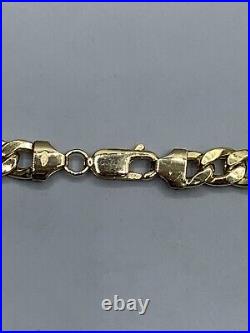 9ct Gold Hollow Curb Chain