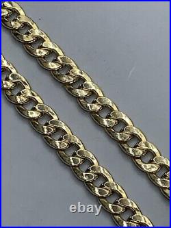 9ct Gold Hollow Curb Chain