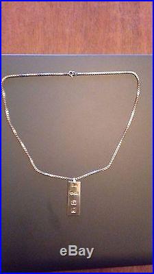 9ct Gold Ingot 46.36 grams and Gold Chain
