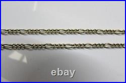 9ct Gold Italian Figaro Chain Hallmarked 3mm 18 Inch Gift Boxed Not Scrap