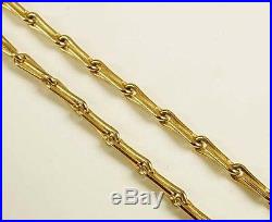 9ct Gold Ladies Hayseed Chain 16 26 U. K. Made Full Hallmarks