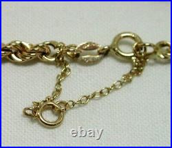 9ct Gold Lovely Rope Twist Neck Chain 21816