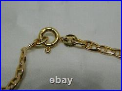 9ct Gold Marine/Anchor Link Chain