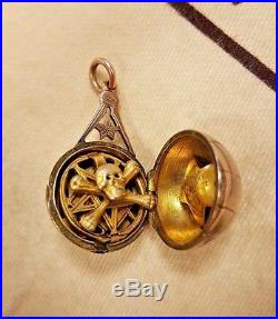 9ct Gold Masonic Ball (1204)