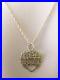 9ct Gold Necklace 9ct Yellow Gold'Special Sister' Pendant & 9ct Gold Chain