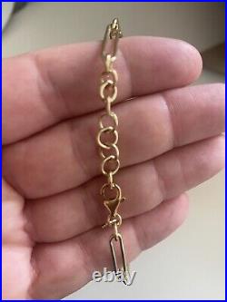 9ct Gold Paperclip Necklace