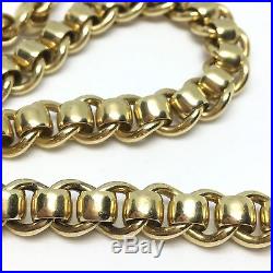 9ct Gold Rollerball Chain 22.5 Inches