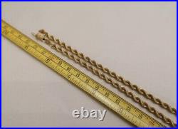 9ct Gold Rope Chain 22g