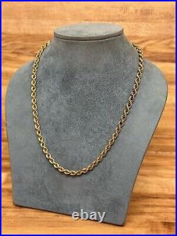 9ct Gold Rope Chain Necklace b049400166800 BKH. HH 24/10