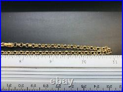 9ct Gold Round Belcher Chain 4.0mm 22 CHEAPEST ON EBAY