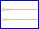 9ct Gold SQUARE BELCHER Chain 16 18 20 SOLID GOLD Necklace 1.5mm / 2mm Width