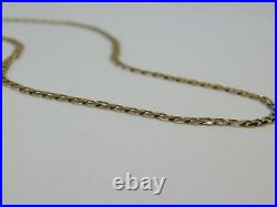 9ct Gold Small Curb Link Chain