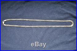 9ct Gold Solid Filed Curb Link Chain Fully Hallmarked 29 grams
