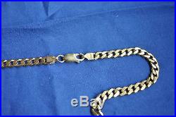 9ct Gold Solid Filed Curb Link Chain Fully Hallmarked 29 grams