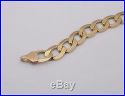 9ct Gold Solid Heavy Curb Chain 20 Inch 30.4 g High Street RRP £915