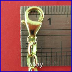 9ct Gold Strong Safety Belcher Chain Extender 10mm Clasps