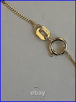 9ct Gold Tag Necklace