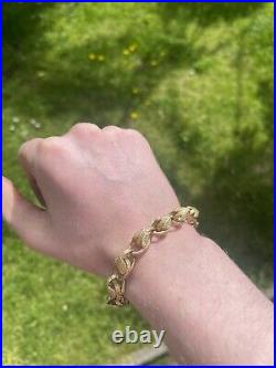 9ct Gold Tulip Bracelet